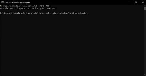 How To Use Adb And Fastboot Commands Directly From Command Prompt