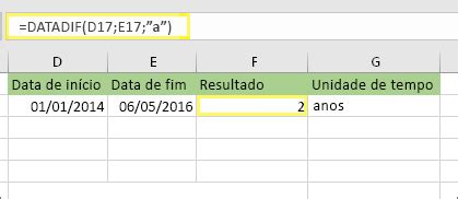 Como Calcular Numero De Dias Entre Duas Datas Excel Descargar Pdf