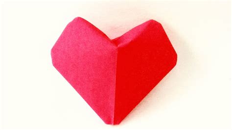 Origami Puffy Heart Instructions 3d Paper Heart Diy Valentines Day