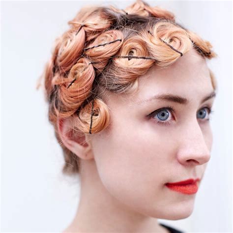 This At Home Pin Curl Hair Tutorial Will Give You Bouncy Waves Without