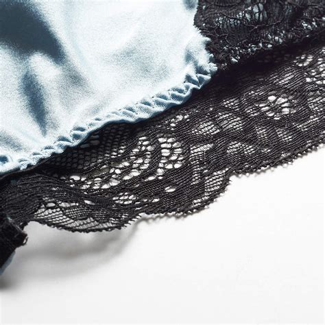 Silriver Womens Silk String Bikini Satin Panties For Women Underwear