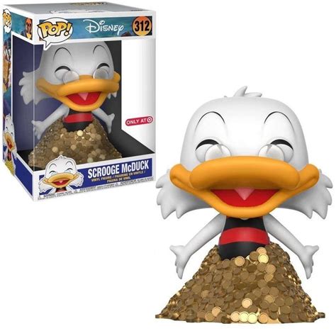 Funko Disney Ducktales Pop Disney Scrooge Mcduck Exclusive 10 Vinyl