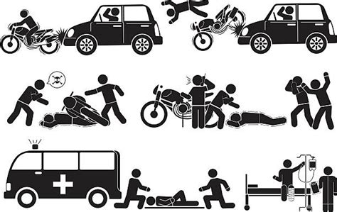 Motorcycle Crash Illustrations Royalty Free Vector Graphics And Clip Art