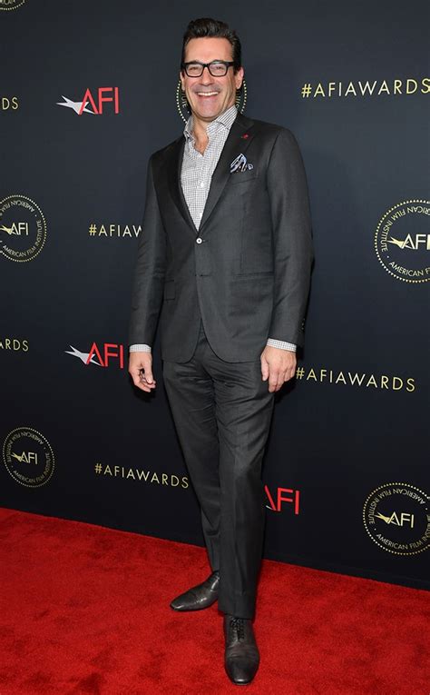 Jon Hamm From Afi Awards 2020 Red Carpet Arrivals E News