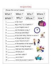 english teaching worksheets wh questions