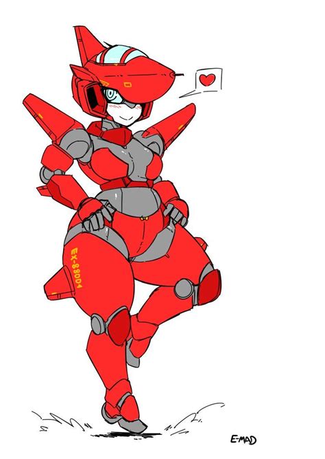 Rakihiro On Twitter Robot Concept Art Robot Girl Character Design