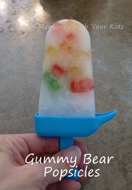 Gummy Bear Popsicles Recipe Gummy Bear Popsicles Gummy Bears