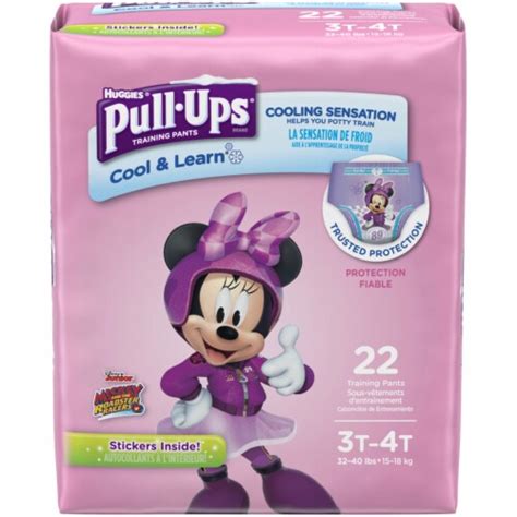 Pull Ups Cool And Learn 3t 4t Girls Training Pants 22 Count 22 Ct Fred Meyer