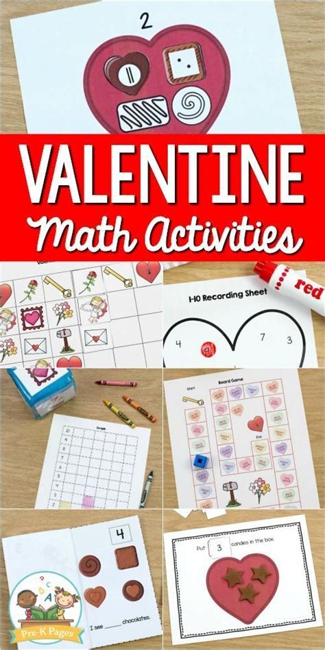 Valentines Day Math Activities For Preschoolers Are Your Kids Learning