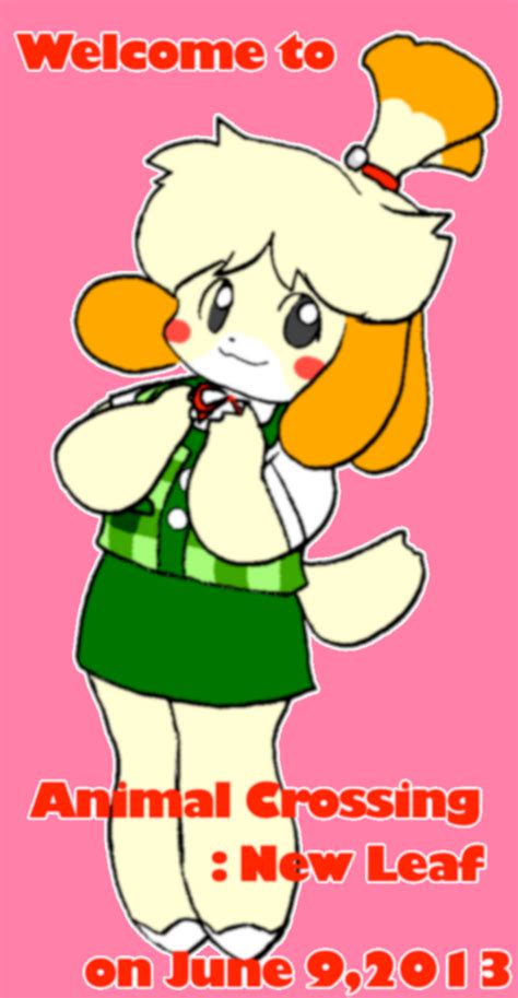 Isabelle From Animal Crossing New Leaf By Digiman Da On Deviantart