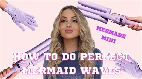 Mermaid Hair Waver Tutorial How To Do Mermaid Hair Mermaid Waves