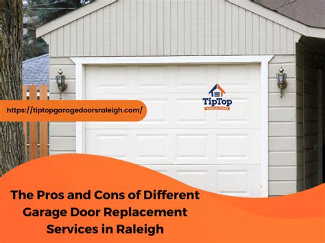 The Pros And Cons Of Different Garage Door Replacement Services In