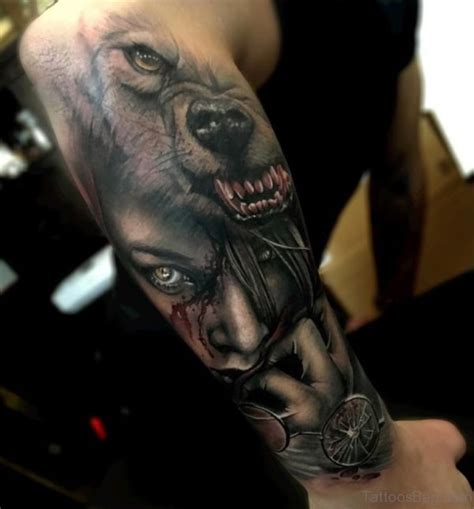 50 Exclusive Wolf Tattoos For Arm Tattoo Designs