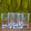 Femora Clear Glass Royal Tumbler Water Glass230 MLSet Of 4