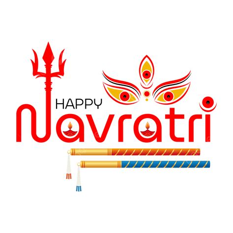Happy Navratri Indian Festival Durga Puja Navratri Durga Puja India Png And Vector With