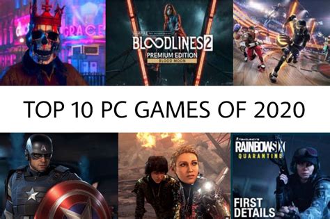 Top 10 Pc Games Of 2020 Upcoming Pc Games Best Pc Games Gaming Pc