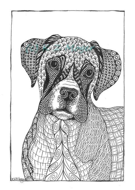 Free download 40 best quality boxer dog coloring pages at getdrawings. Pin by Sara Priestley on Painting Ideas | Dog coloring ...