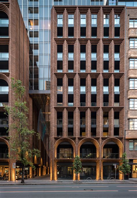 Brick Archways Topped By Rounded Glass Tower At Arc By Koichi Takada