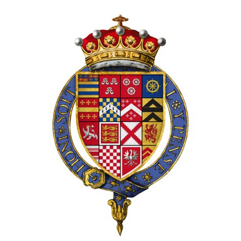 Image Coat Of Arms Sir Francis Manners 6th Earl Of Rutland Kg