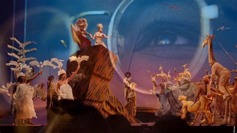 Watch Now Broadway Cast Of The Lion King Performs The Circle Of Life