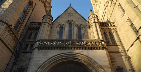 University Of Manchester Университет в Великобритании Манчестер