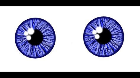 How To Easily Draw The Eye Iris With Paint 3d Youtube