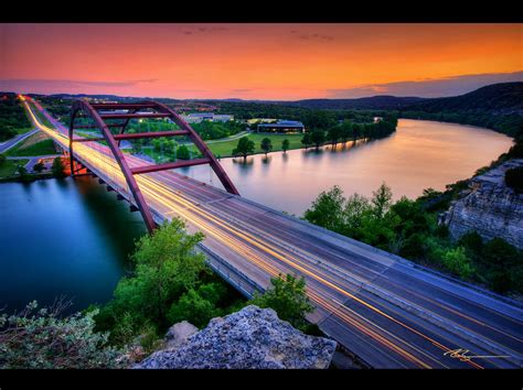 Austin Texas Bridge Pennybacker Ryan Buchanan Photography