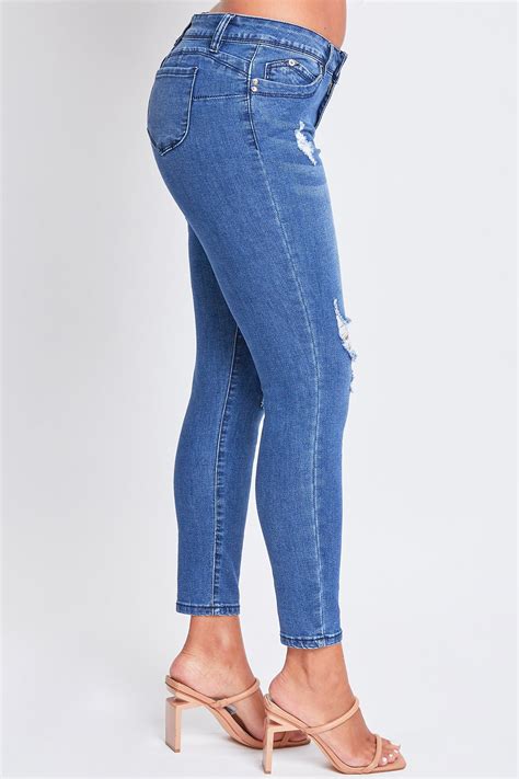 Womens Sustainable Wannabettabutt Skinny Jeans From Ymi Ymi Jeans