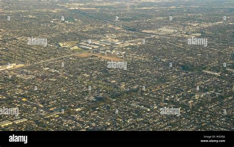 Aerial Los Angeles Neighborhood Hi Res Stock Photography And Images Alamy