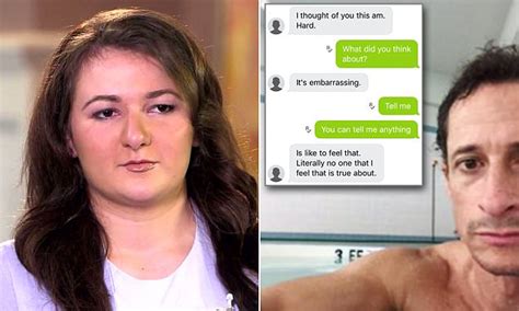 Teen Who Sexted Anthony Weiner Reveals Face For First Time Daily Mail Online