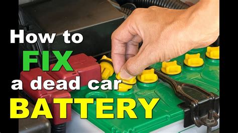 How To Restore A Dead Car Battery Use Battery Reconditioning Youtube