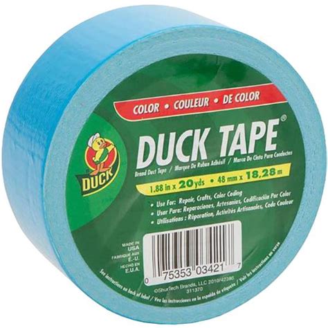 Duck Tape 188 X 20 Yd Electric Blue X Factor Duct Tape 1311000