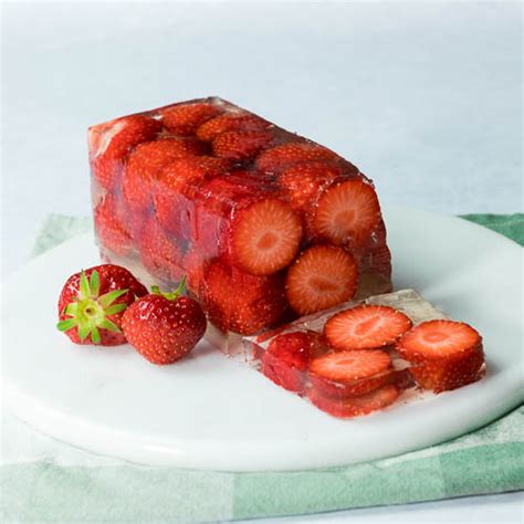 The image is available for download in high. Strawberry Terrine | Chicca Food