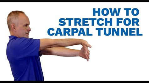 How To Stretch For Carpal Tunnel Syndrome Check Out Easy Stretches You Can Do At Home For