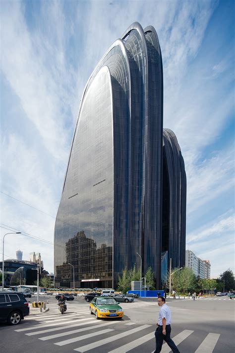 Mads Mountain Like Chaoyang Park Plaza In Beijing Is Almost Complete