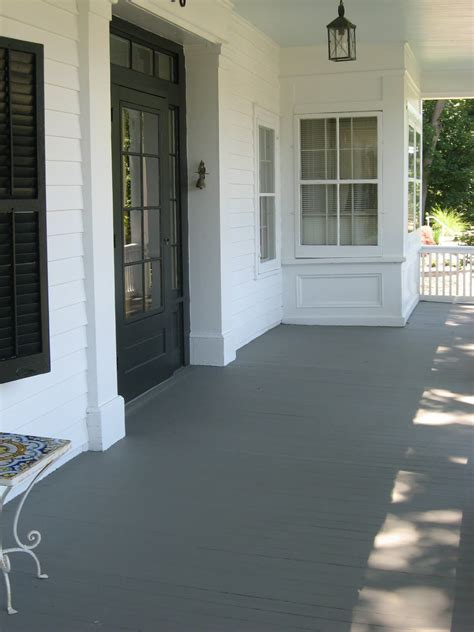 How To Paint A Concrete Porch Floor
