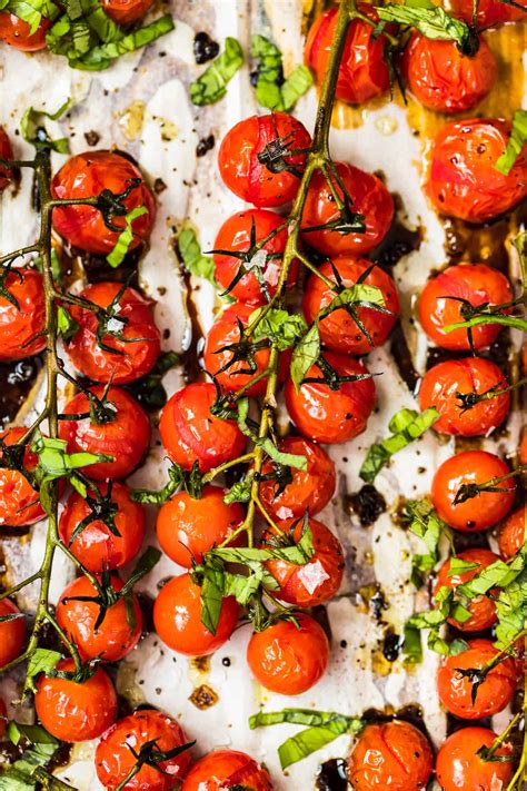 Roasted Tomatoes With Balsamic The Cookie Rookie