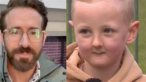 Watch Ryan Reynolds Video Message To Gateshead Six Year Old In Need Of