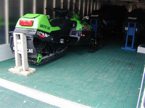 Black rubber coin floor on ramp door & flap $250. Garage Floor Mats For Snowmobiles - Carpet Vidalondon