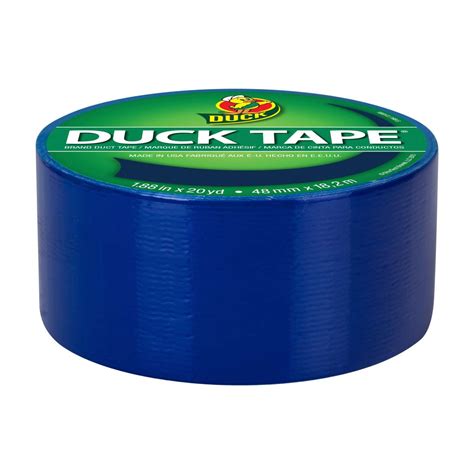 Color Duct Tape Blue 188 In X 20 Yd Duck Brand