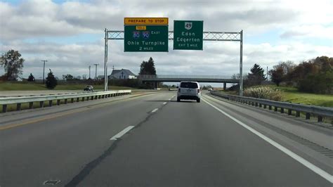 Ohio Turnpike Exits 1 To 13 Eastbound Part 12 Youtube