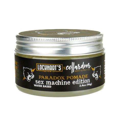 Paradox X Sex Machine Water Based Pomade Limited Lockharts Authentic