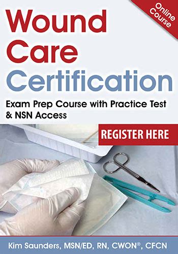 Wound Care Certification Exam Prep Course With Practice Test And Nsn Access