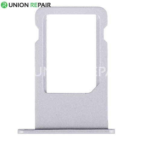 Iphone 6s plus (model a1634, a1687): Replacement for iPhone 6S Plus SIM Card Tray - Silver