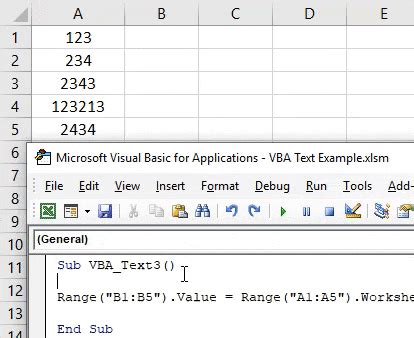 Vba Text How To Use Text Function In Vba Excel With Examples Hot Sex