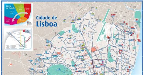Mapas De Lisboa Portugal Mapasblog