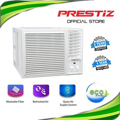 Prestiz 10hp Inverter Grade Window Type Air Conditioner R410a Energy