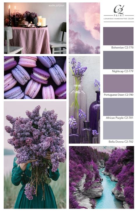 Design Spotlight Lavender Purple Color Schemes Purple Color