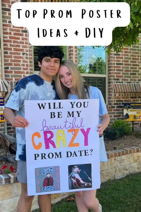 61 Top Prom Poster Ideas Diy Momma Teen
