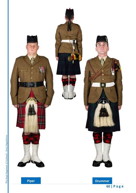 3 Scots The Black Watch No2a Dress Ceremonial Piper Drummer